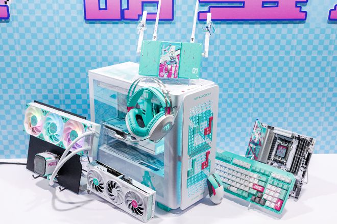 联动燃爆二次元！全新外设惊艳亮相PG麻将胡了ROG×初音未来跨界(图3)
