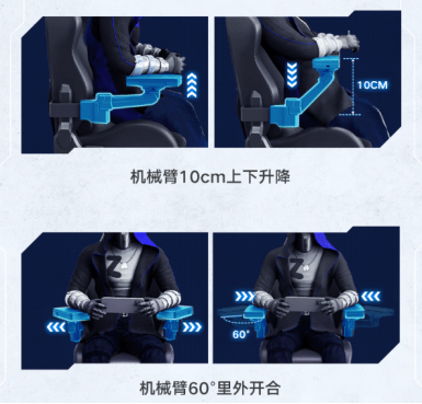 竞椅哪款符合你对新一代电竞椅的期待？麻将胡了试玩网站免费2023新款电(图3)
